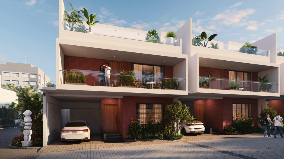 Eco Classic Villa - Front View